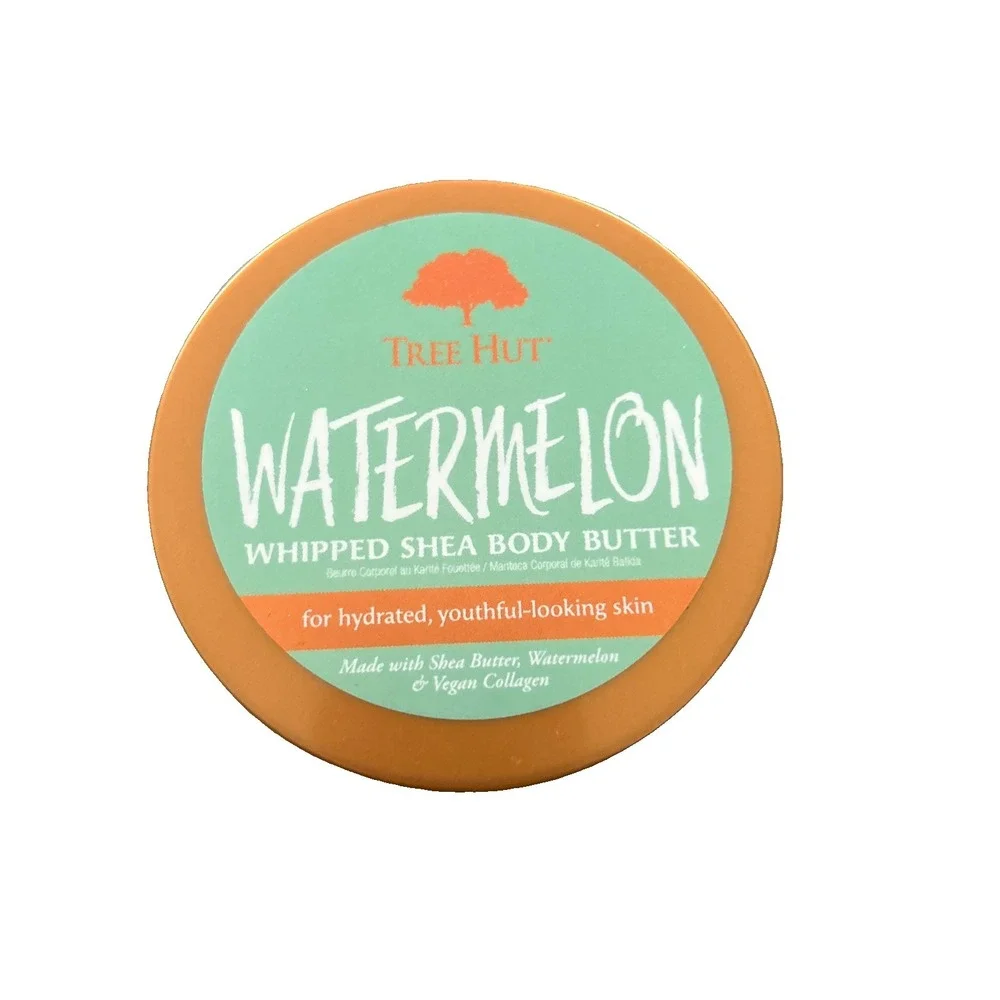 Tree Hut Watermelon Whipped Shea Body Butter 8.4 oz Hydrating Moisturizer
